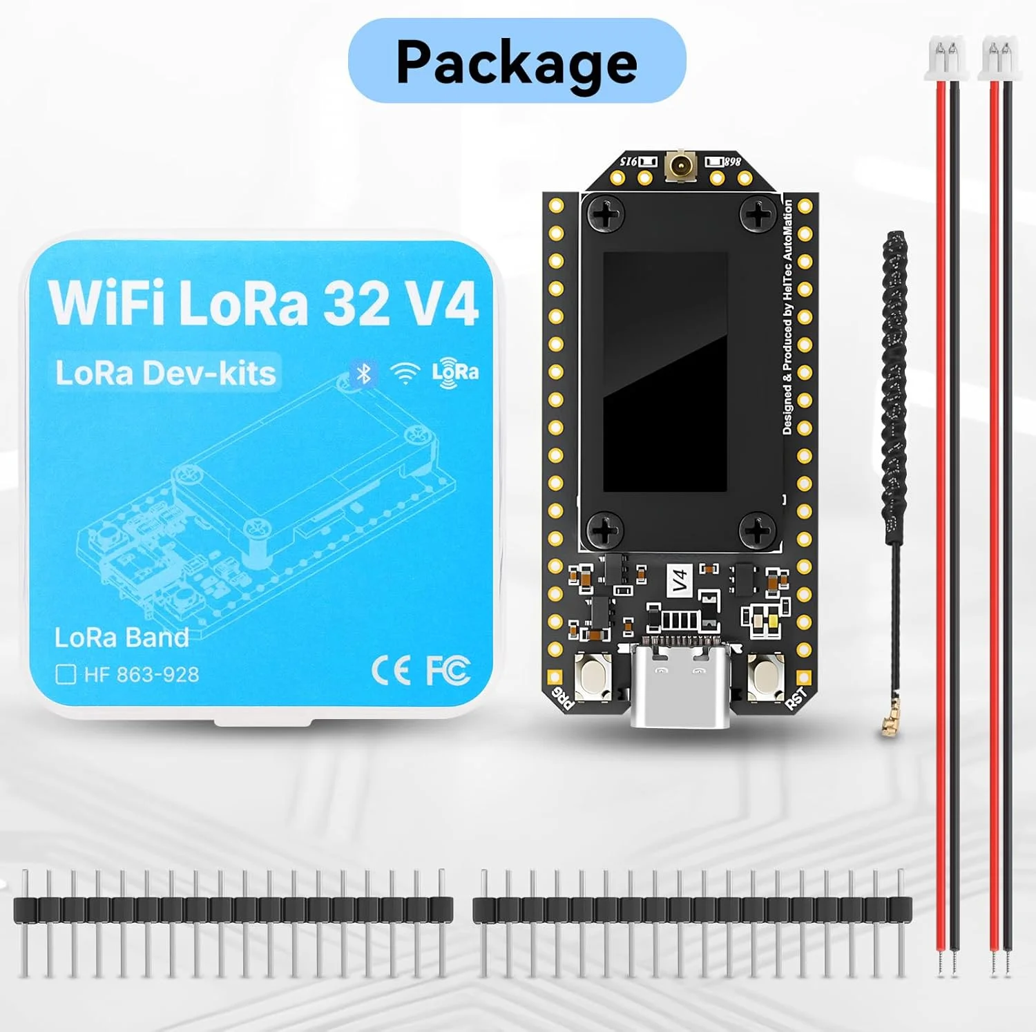 Heltec LoRa32 V4 ESP32-S3 SX12 - Esp32 Wifi Bluetooth reseña y precio