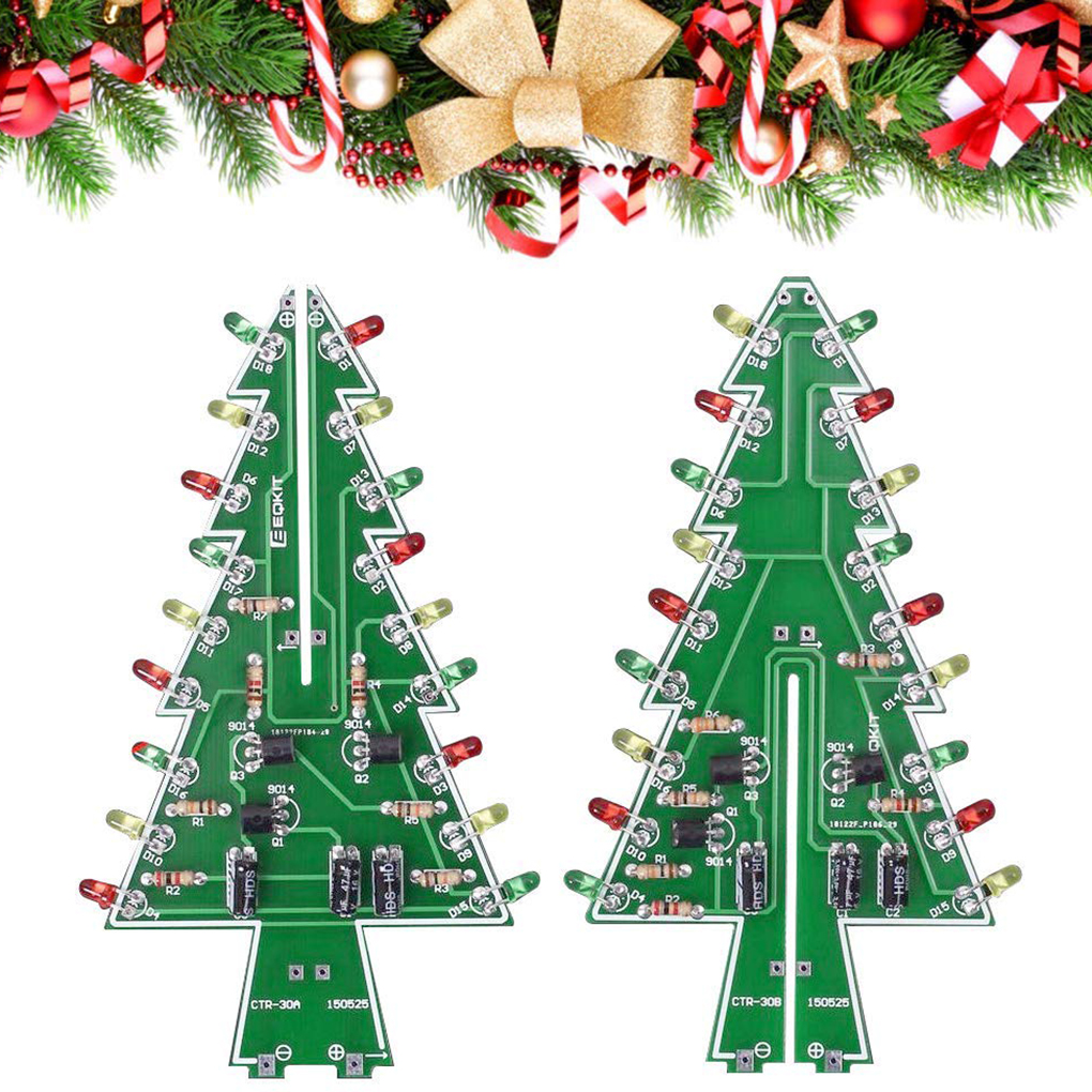 DIY Christmas Tree LED Flash K - Diy Electronics Tools reseña y precio