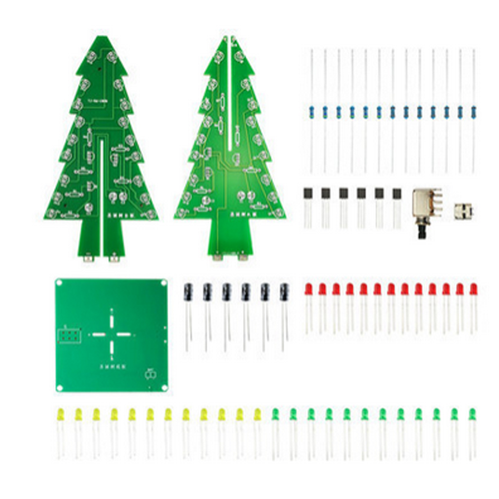 DIY Christmas Tree LED Flash K - Diy Electronics Tools reseña y precio