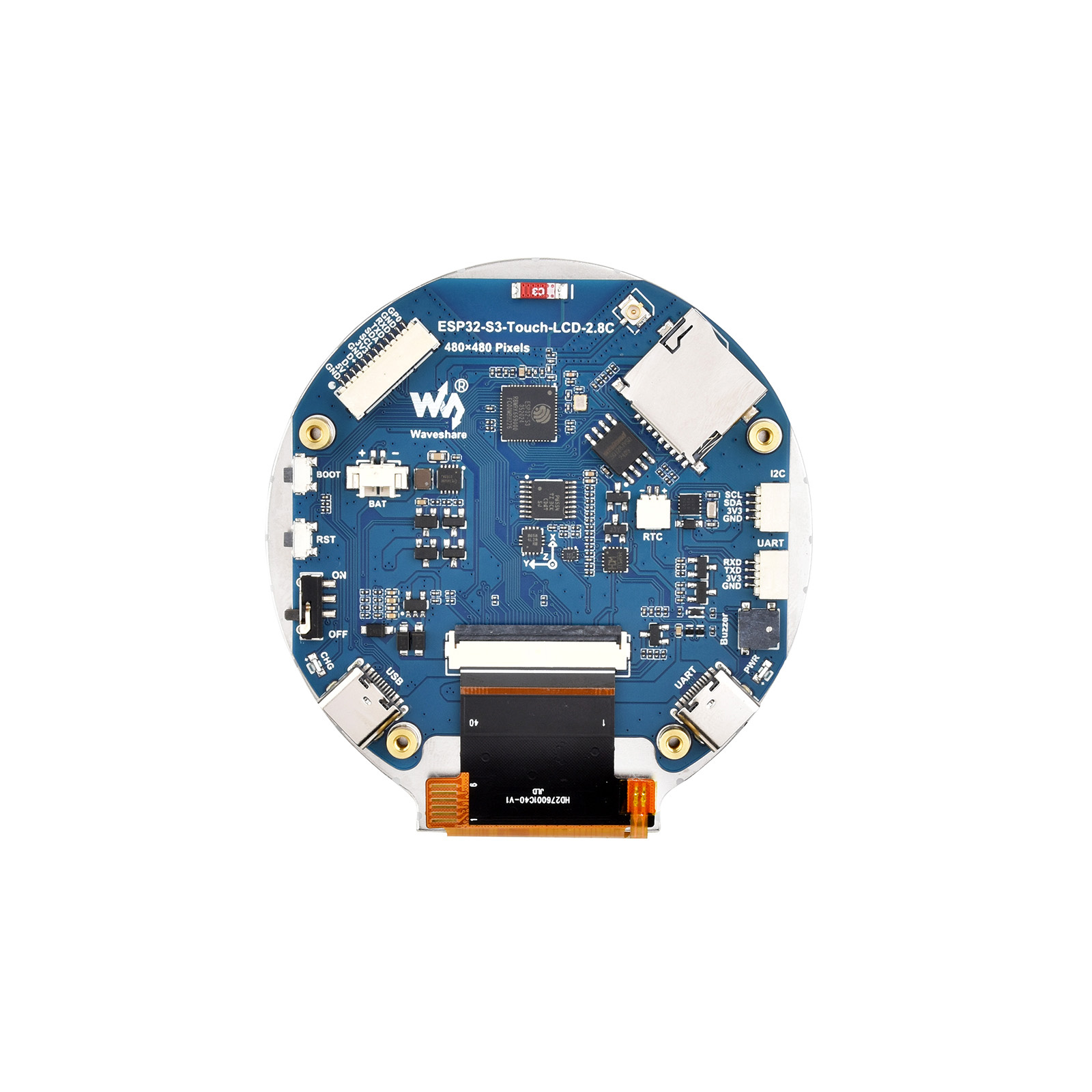 ESP32 ESP32-S3 2.8-inch circul - Esp32 Wifi Bluetooth reseña y precio