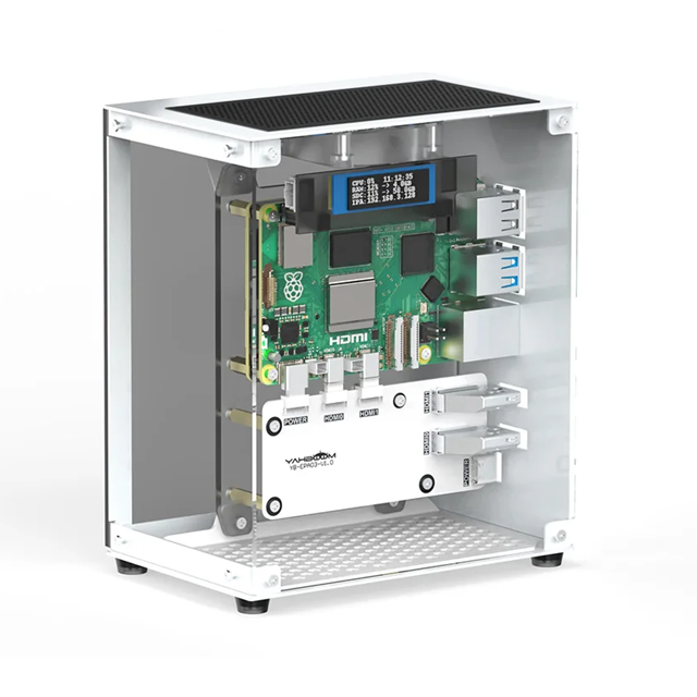 Raspberry Pi 5 Case Protective - Diy Electronics Raspberry Pi reseña y precio