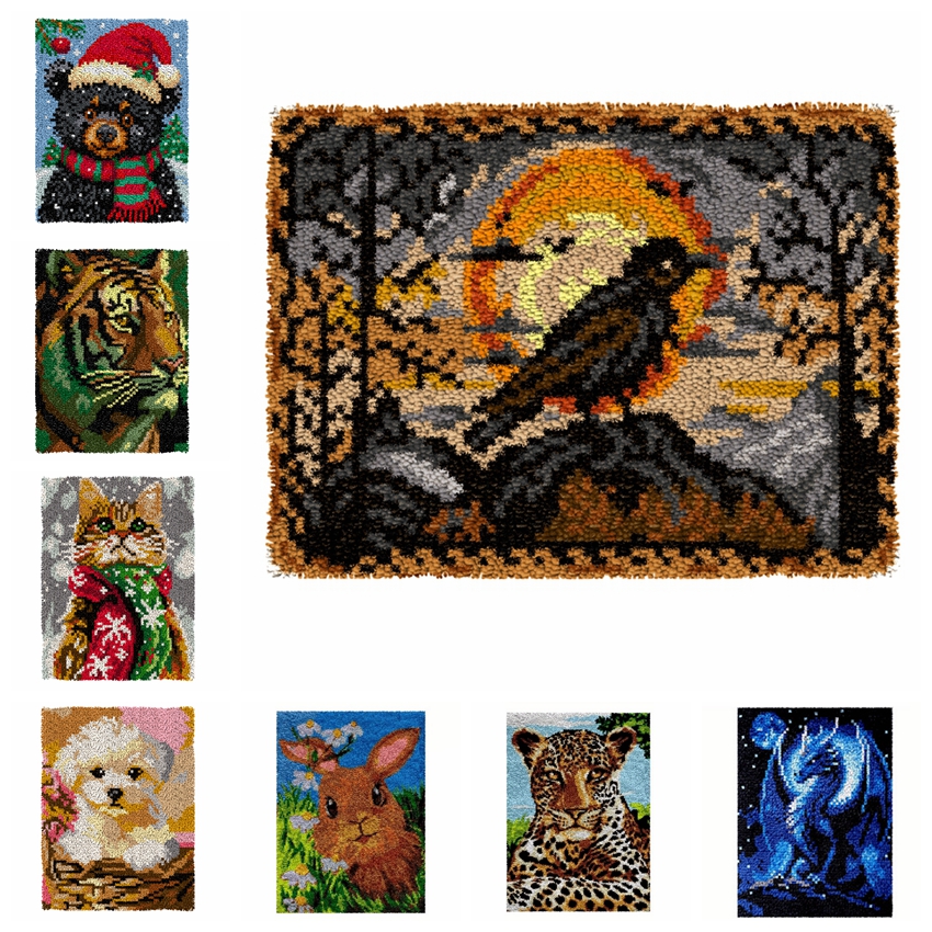 Animal Series Carpet Embroider - Diy Electronics Watch reseña y precio