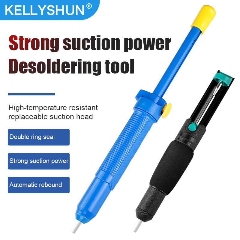 KELLYSHUN Solder Sucker Desold - Desoldering Pump Solder reseña y precio