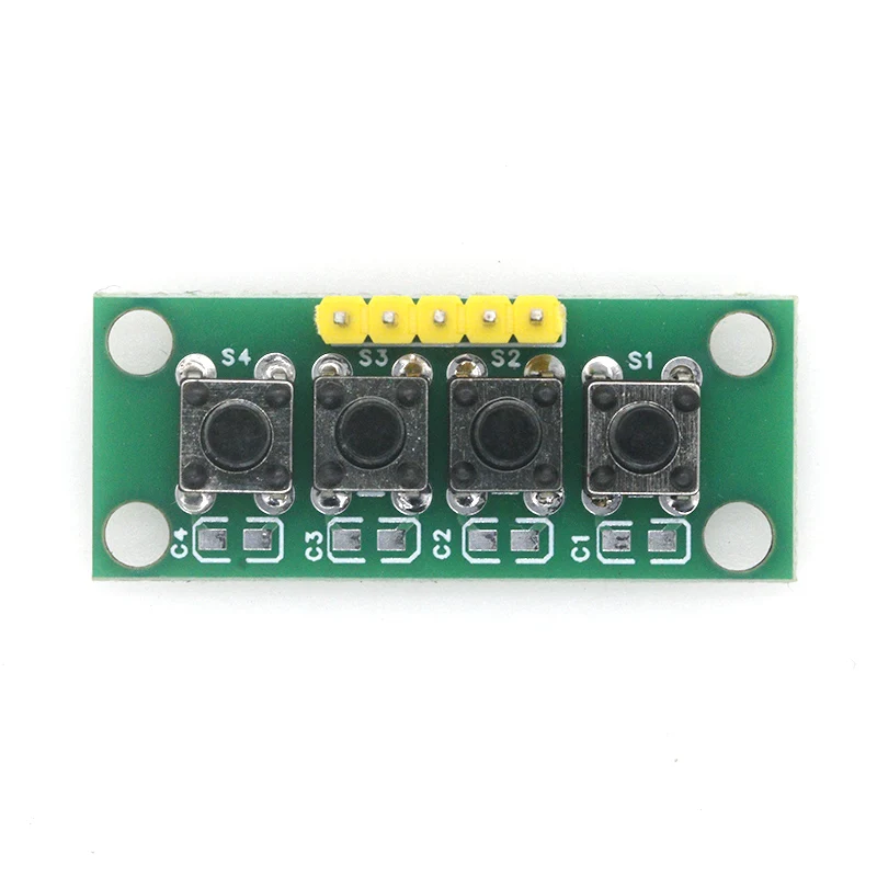 1~5PCS 1x4 4-Button Independen - Diy Electronics Raspberry Pi reseña y precio