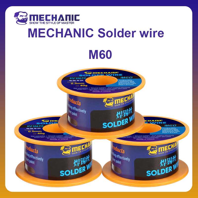 MECHINC OFFICIAL Solder Wire M - Diy Electronics Flux reseña y precio