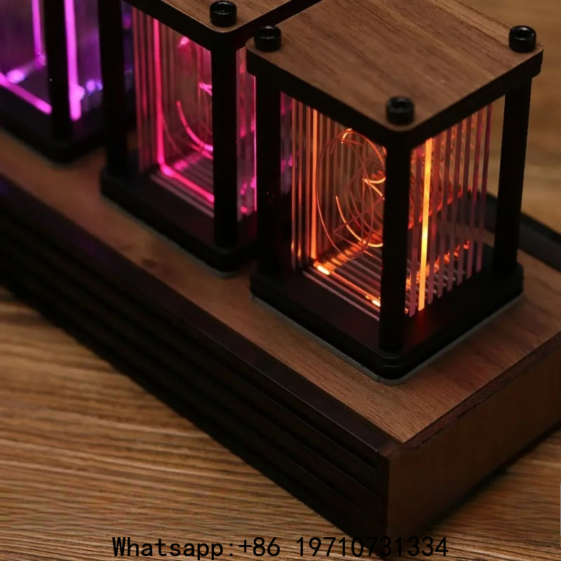 Nixie Tube Clock DIY Table Clo - Diy Electronics Gift Ideas reseña y precio