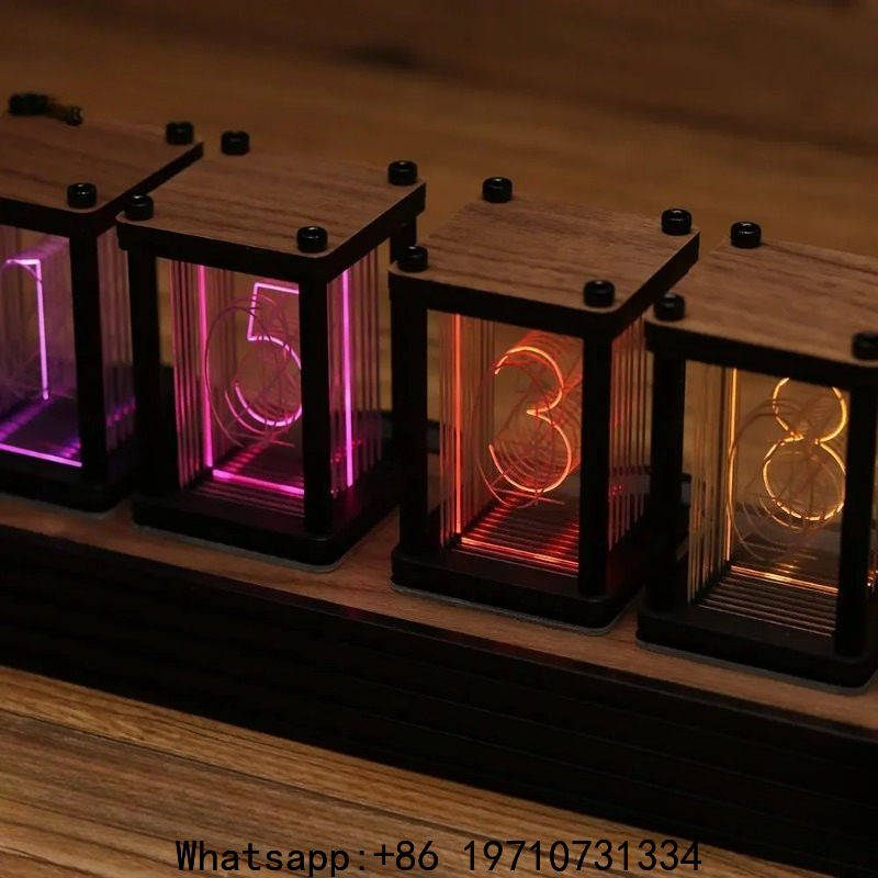 Nixie Tube Clock DIY Table Clo - Diy Electronics Gift Ideas reseña y precio