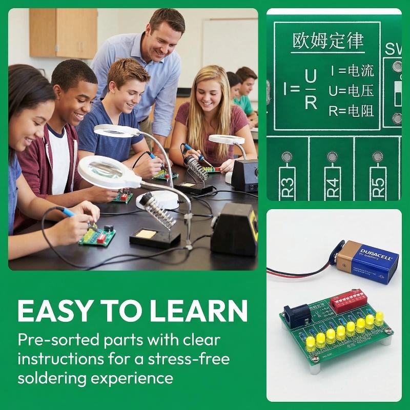 Student Electronic Soldering K - Diy Electronics Tools reseña y precio