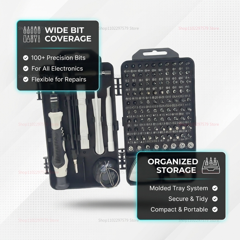 115 in 1 Precision Screwdriver - Diy Motorcycle Electronics reseña y precio