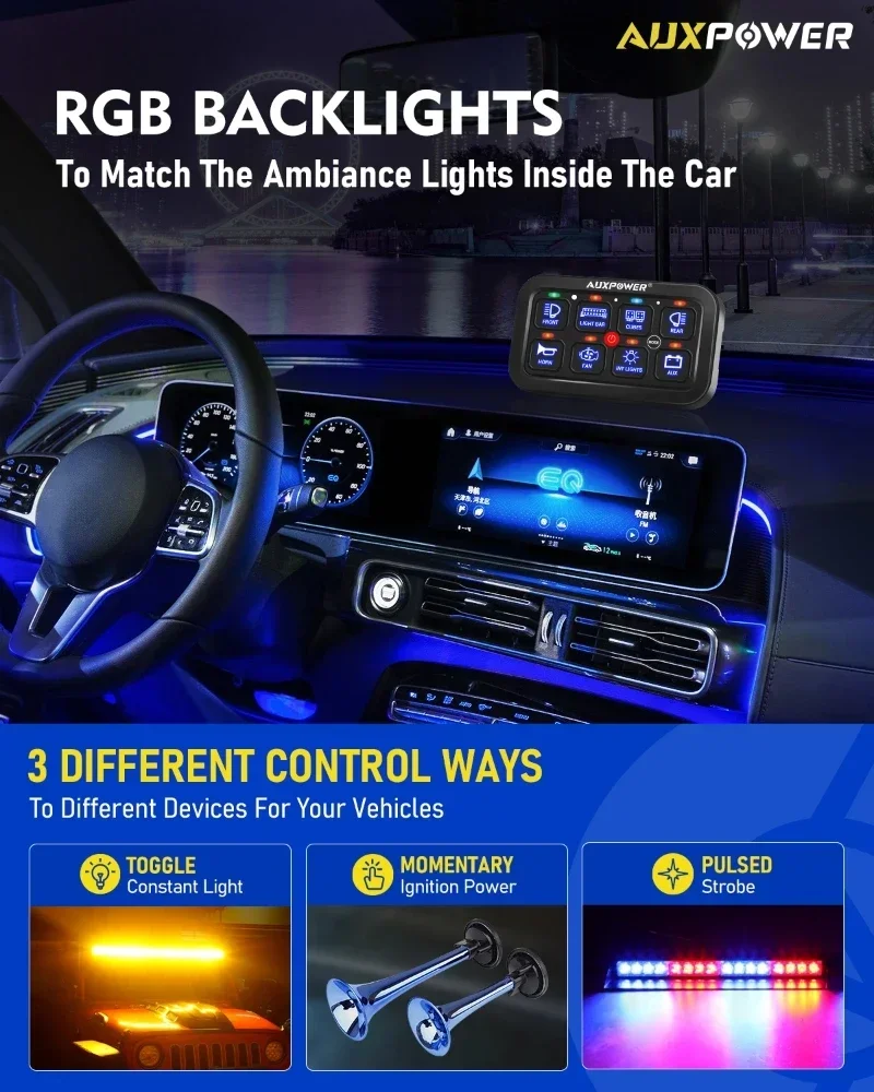 RGB Lights On-Off Control Swit - Diy Marine Electronics reseña y precio