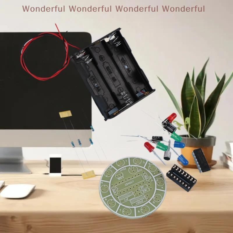 CD4017 Electronic DIY Kit; Voi - Diy Electronics Lab reseña y precio