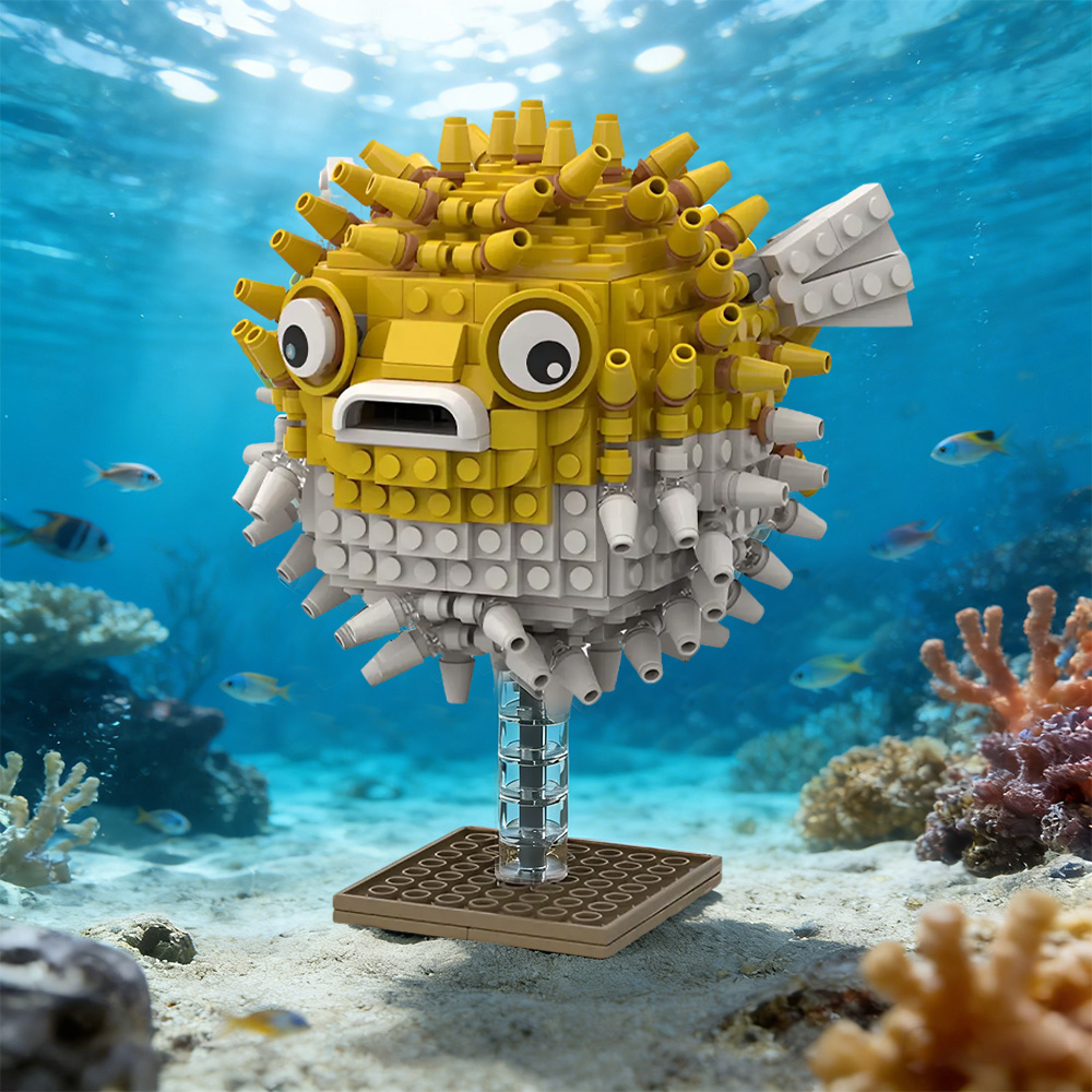 Gobricks MOC Marine Organisms  - Diy Marine Electronics reseña y precio